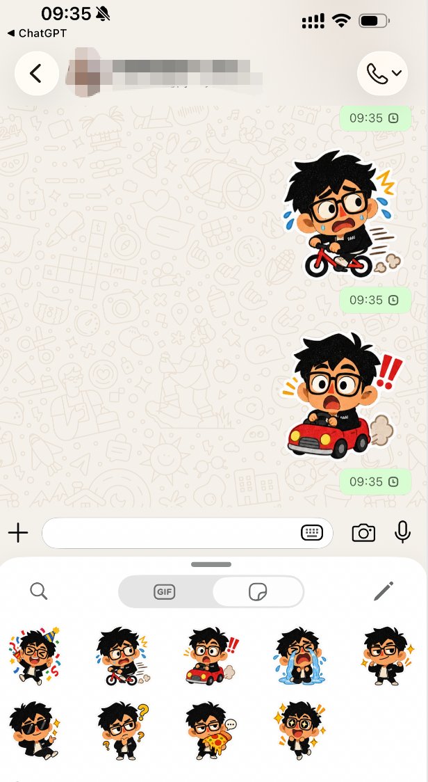 WhatsApp Sticker Usage