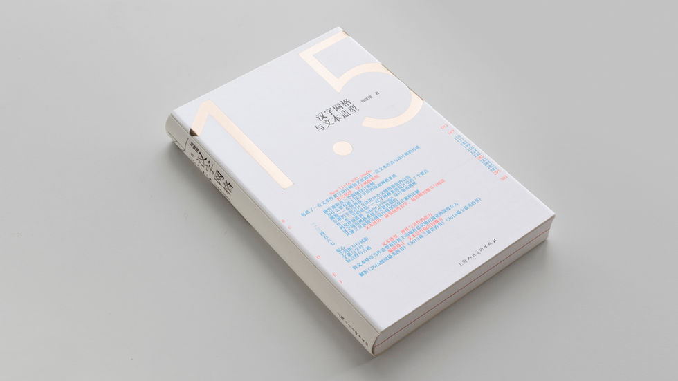 刘晓翔《汉字网格与文本造型》:把日常阅读中容易忽略的细节作为研究对象