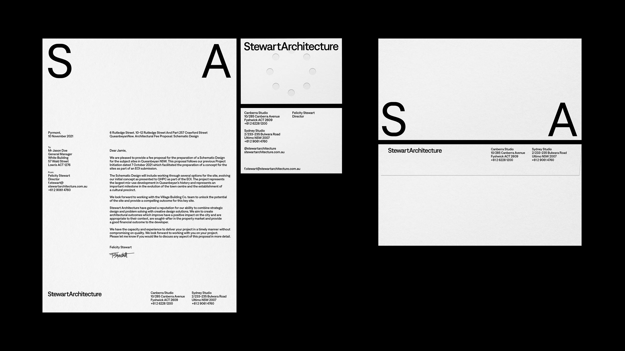 Stewart Architecture 信笺系统