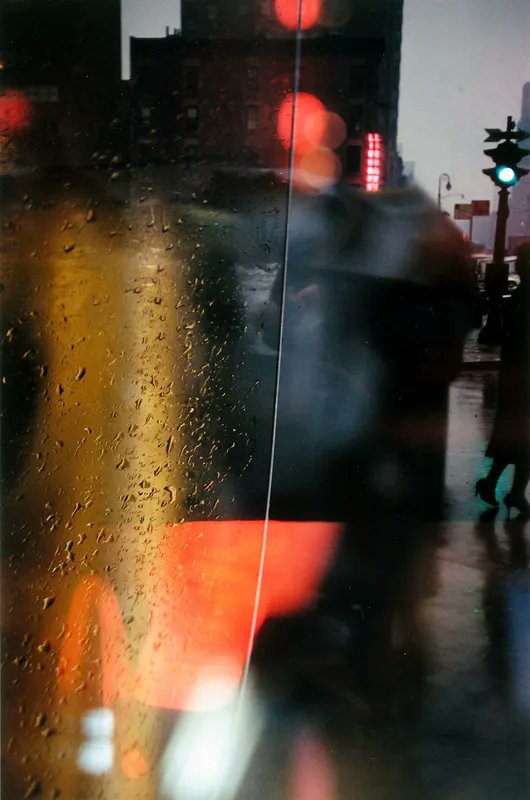 Saul Leiter 摄影作品,来自 Howard Greenberg Gallery