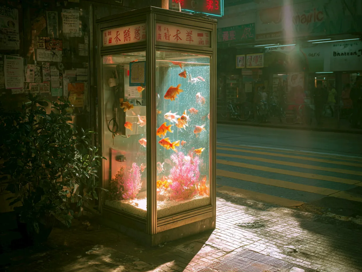 08. 千禧街头水族箱电话亭