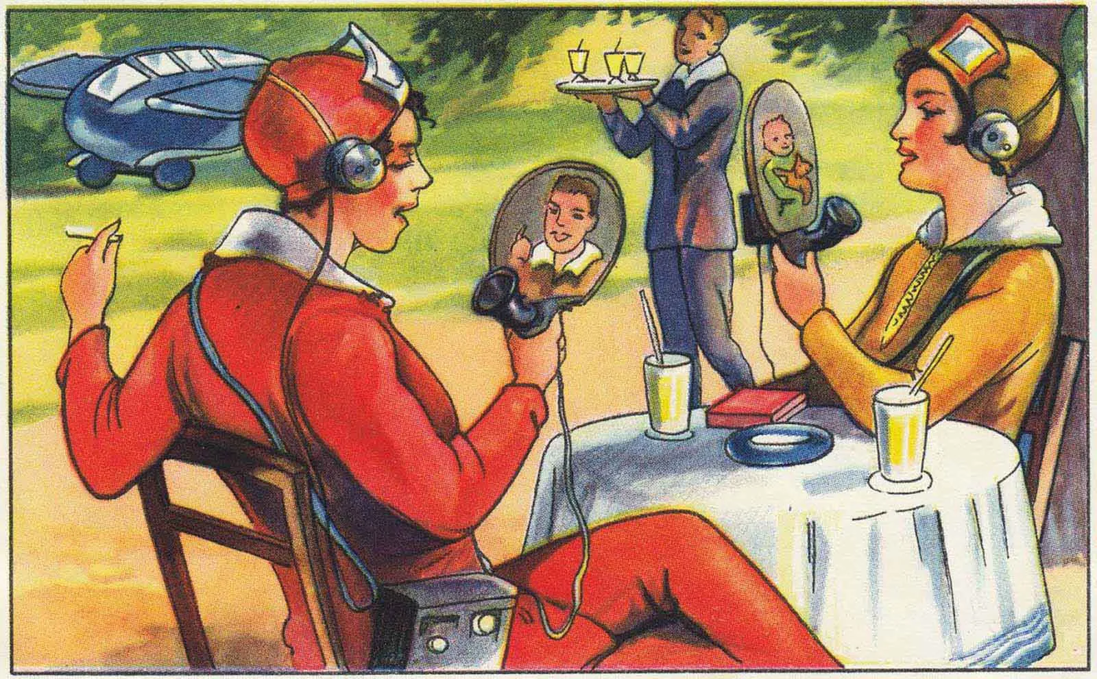 1930年德国插画 Echte Wagner