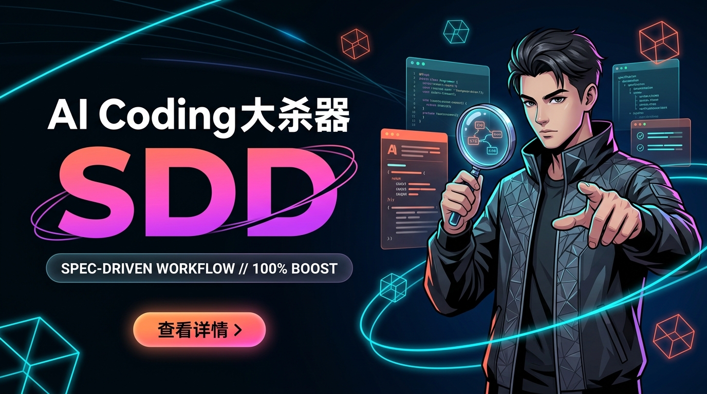 《100% Efficiency Boost! My Ultimate AI Coding Weapon: SDD Workflow》