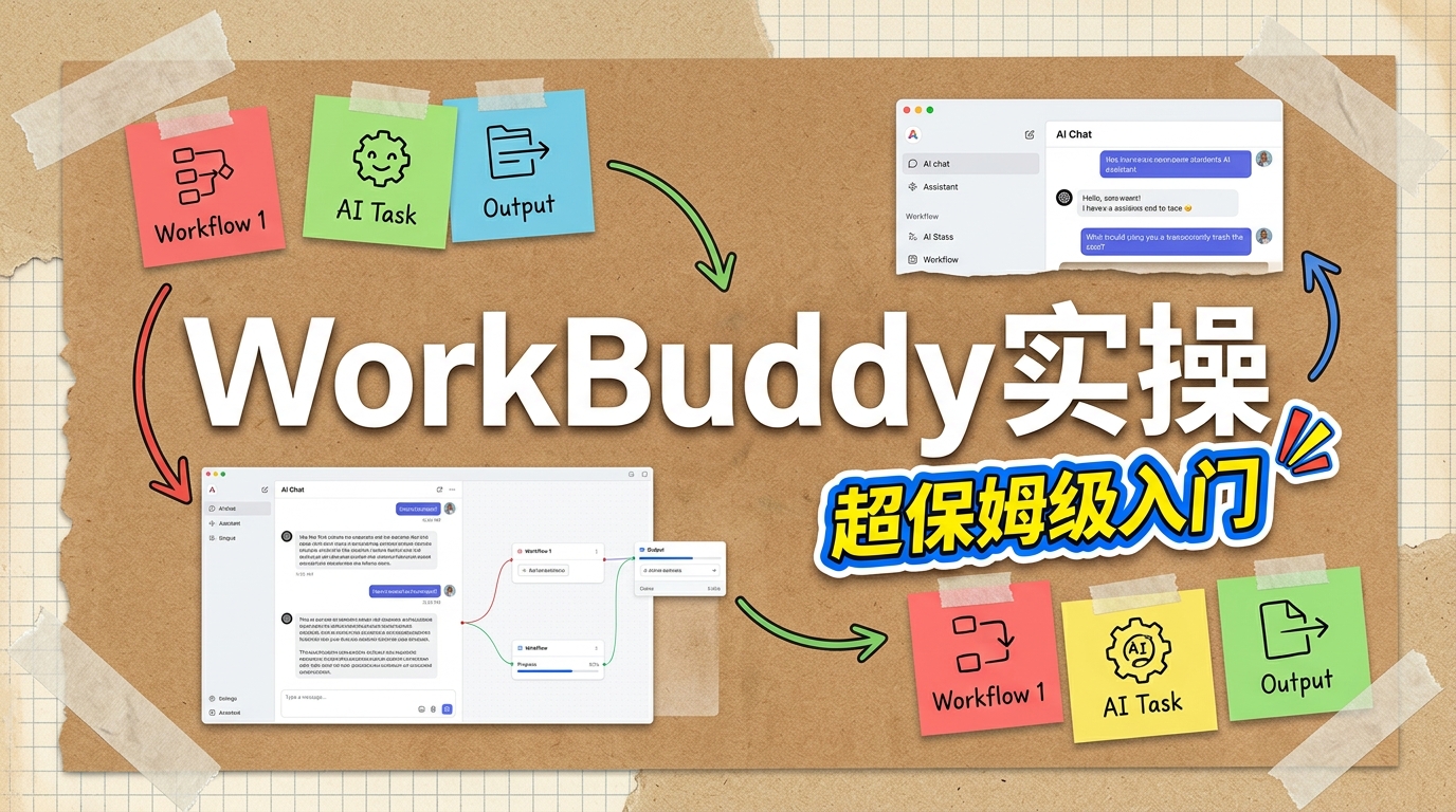 《WorkBuddy Complete Step-by-Step Practical Manual: Illustrated Beginner to Mastery Guide》