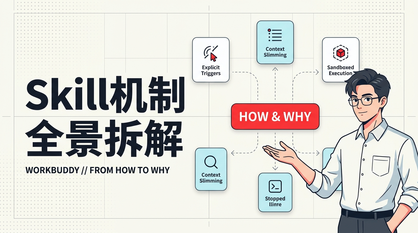 《WorkBuddy Skill Mechanism In-Depth: From How to Why Architecture Guide》