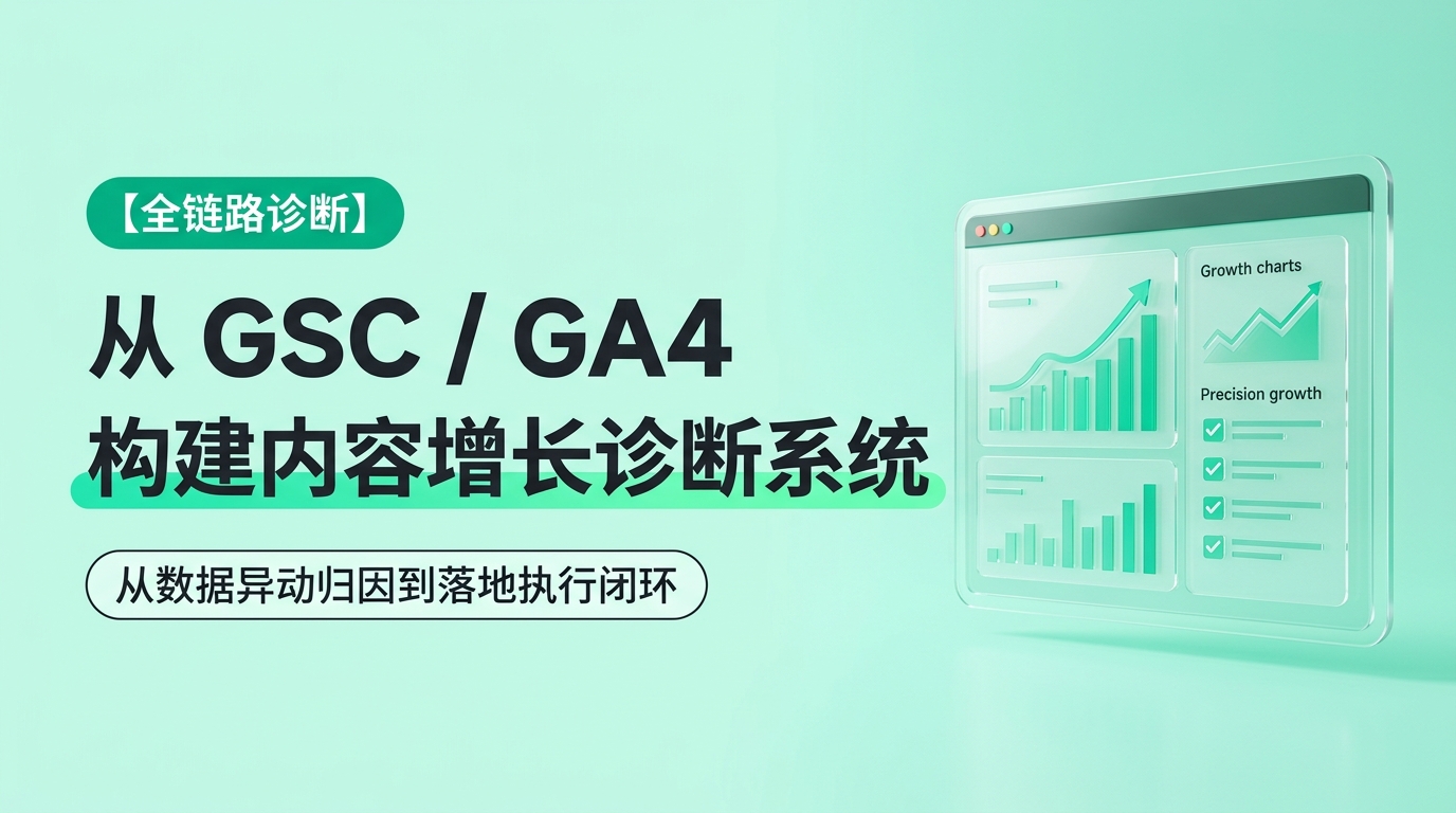 《Building a Content Growth Diagnostic System with GSC/GA4》
