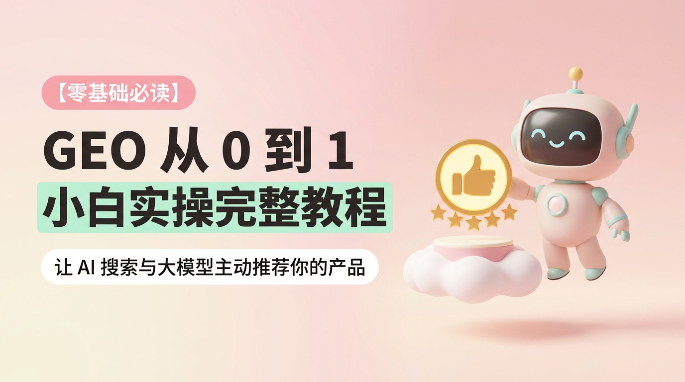 《GEO 0 to 1 Complete Beginner Guide: Get Recommended by AI》