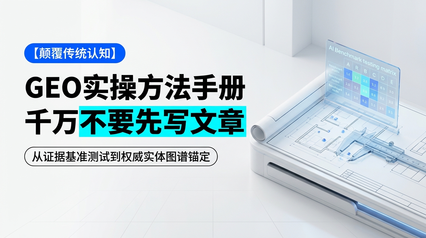 《GEO Implementation Playbook: Do Not Write Articles First》