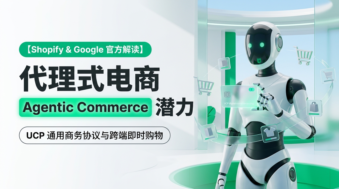解锁 Shopify 与自建站商家的“代理式电商” (Agentic Commerce) 潜力