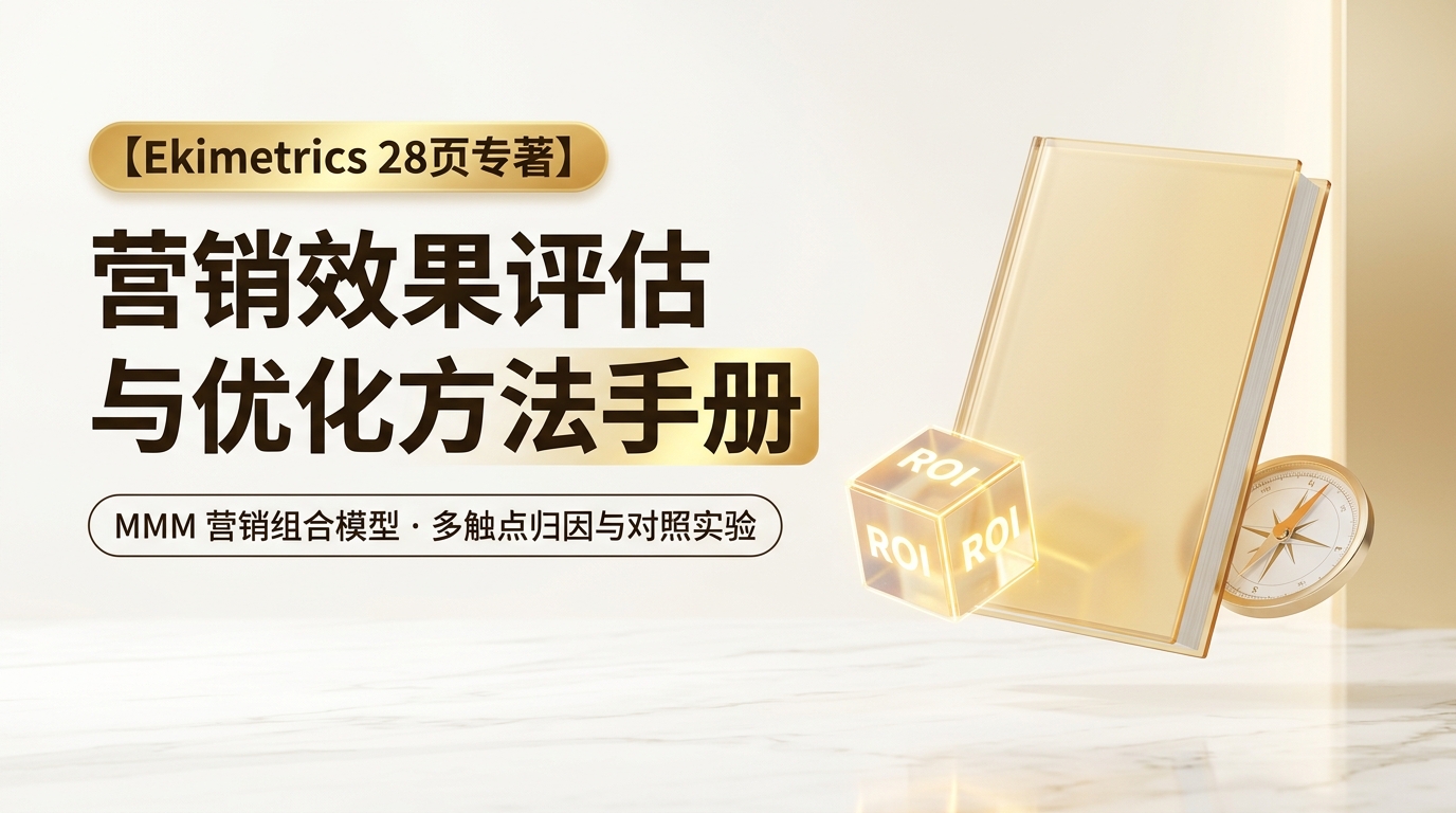 《营销效果评估与优化方法手册》：算清营销效果，配置营销资源，理清增长方向