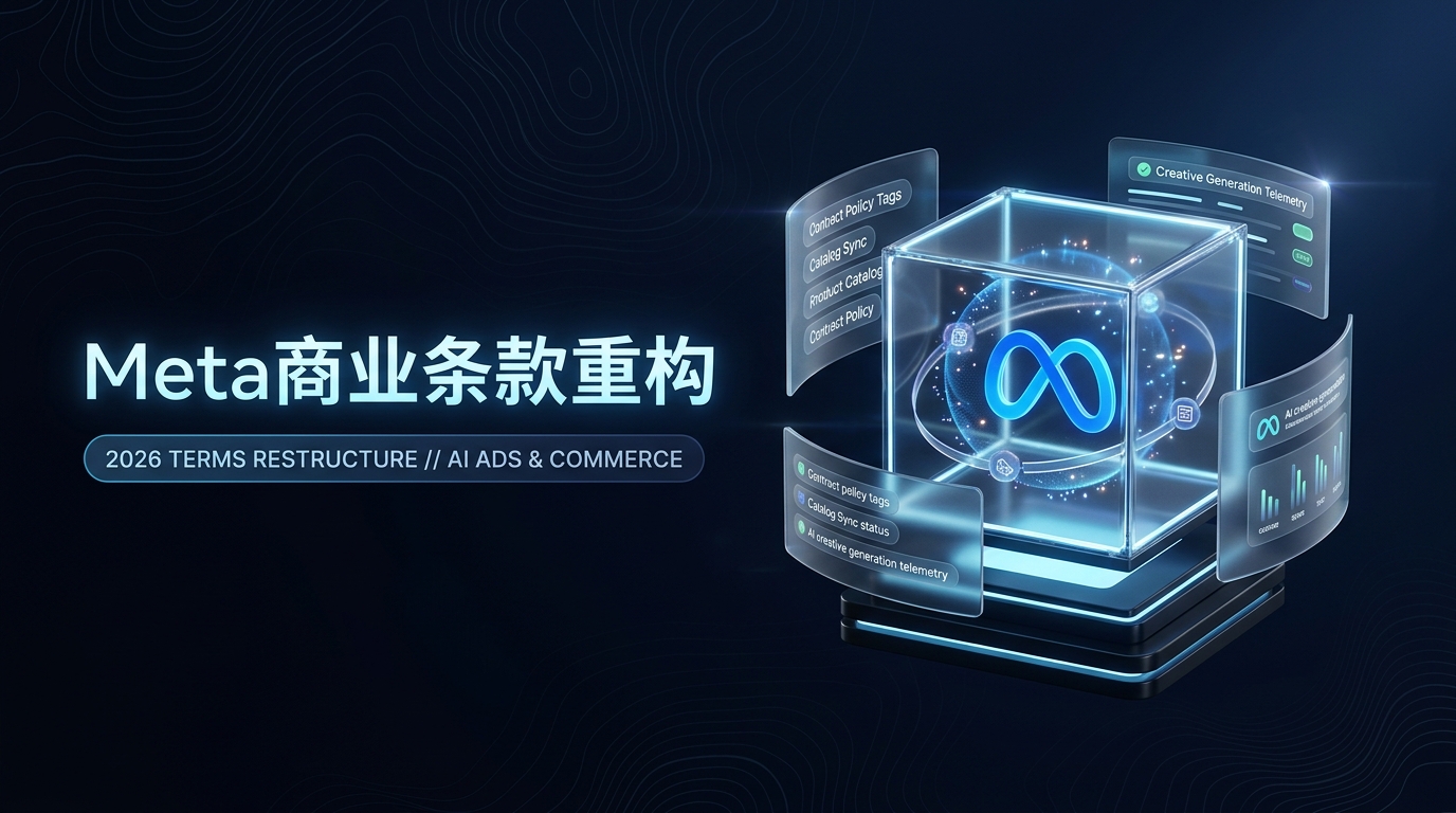 Meta 官方重磅更新:2026 商业条款与 AI 广告合规体系全景重构,六大核心条款深度拆解与出海商家应对指南