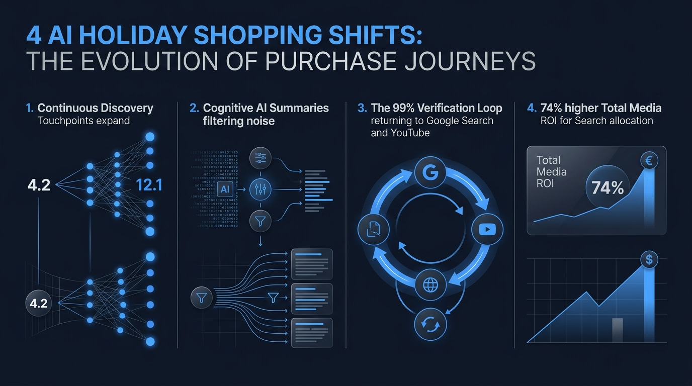 4 AI Holiday Shopping Shifts: The Evolution of Purchase Journeys